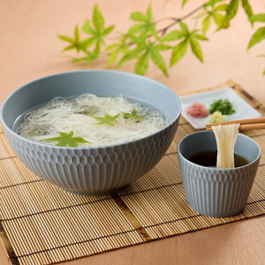 さざなみ 爽麺セット ブルーグレー 0