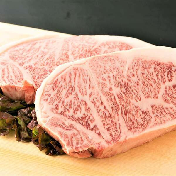 Meat Plus 鹿児島黒牛 A4ランク以上 ロースステーキ 150g x 2枚